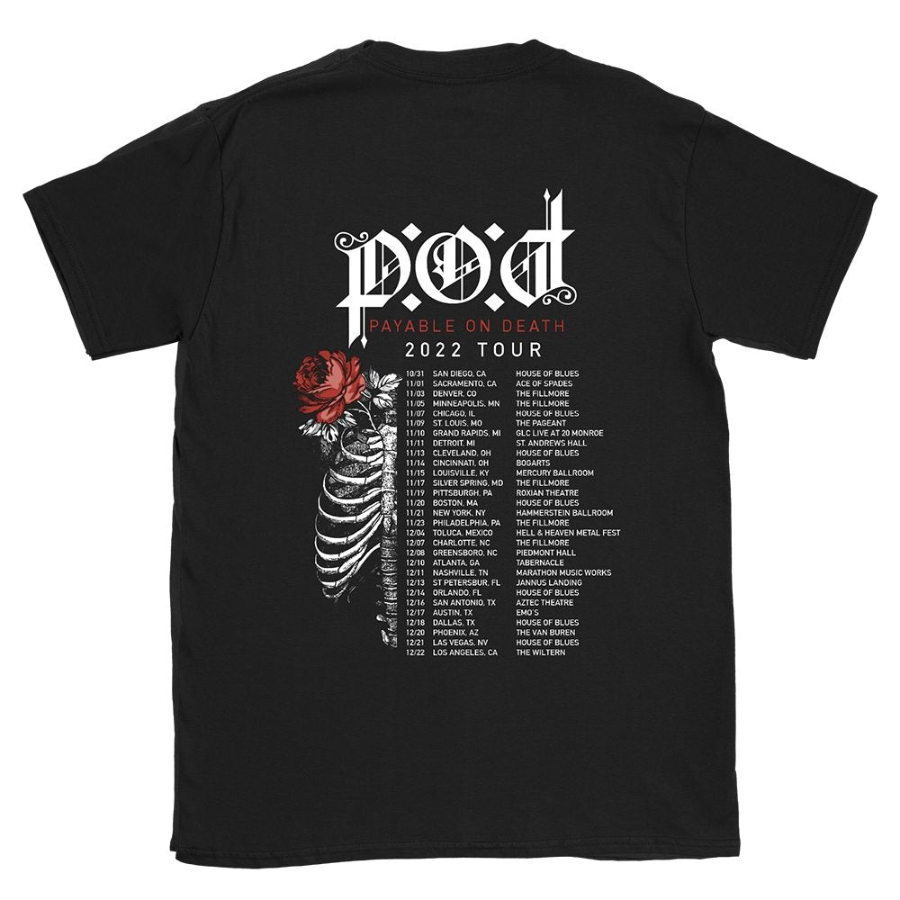 POD Skeleton 2022 Tour Tee
