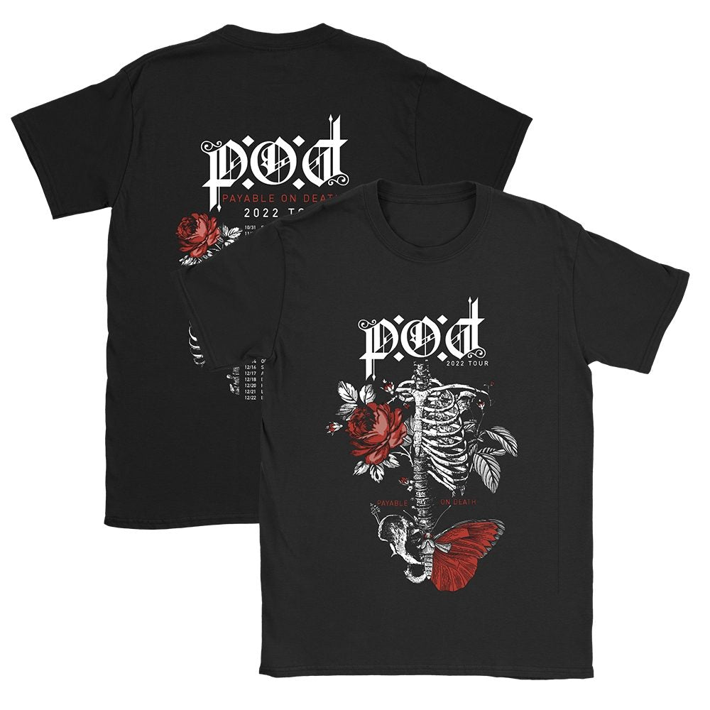 POD Skeleton 2022 Tour Tee
